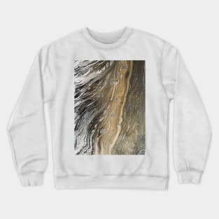 Fluid acrylic pour Crewneck Sweatshirt